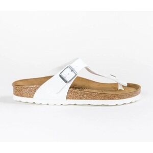 Birkenstock Gizeh BS White Men's EU 43/US 10 Regular Birko-Flor Sandals